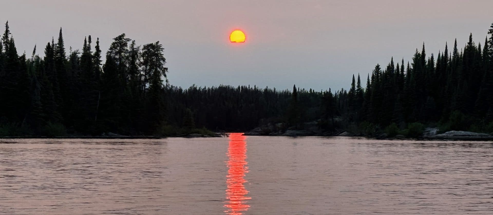 Fishing on Dogskin Lake