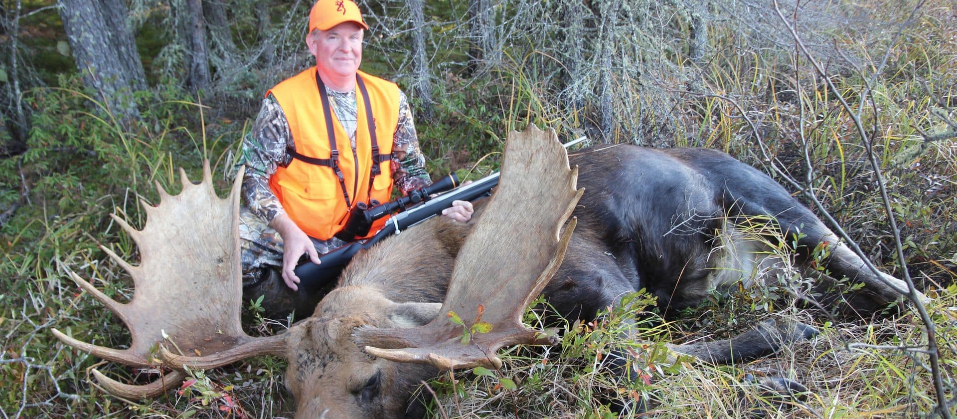 Manitoba wilderness sunset during hunting season