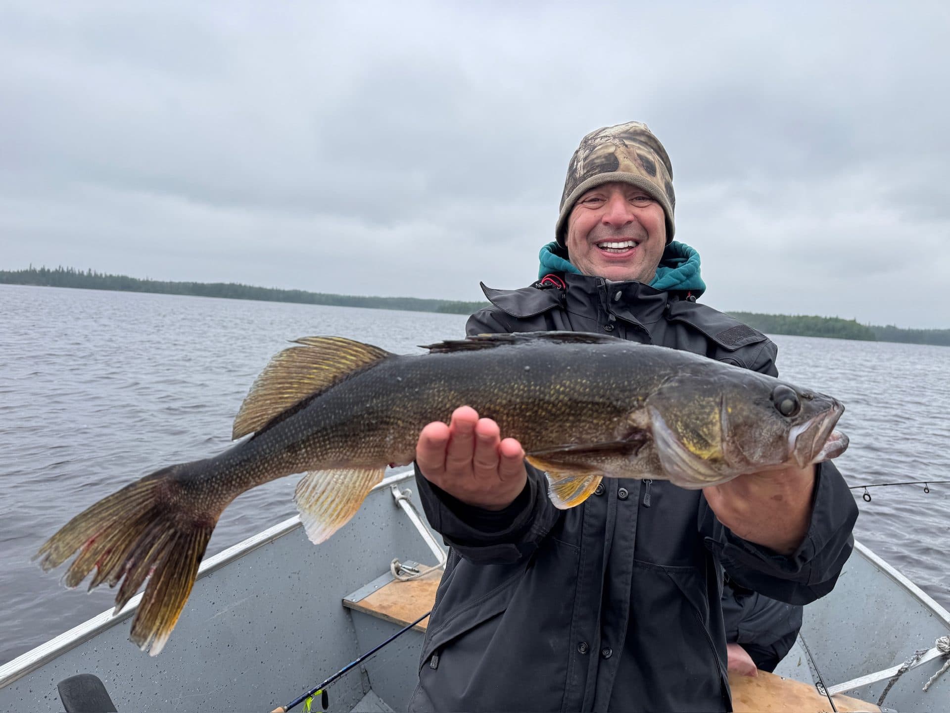 Walleye catch